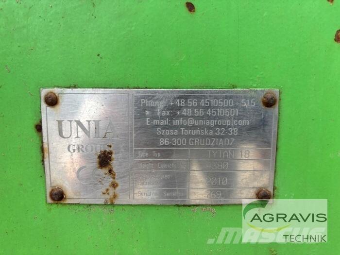 Unia TYTAN 18 Минерални приспособления за разширяване на струята