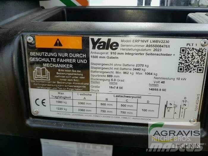 Yale ERP16VF Вилични кари-повдигачи - други