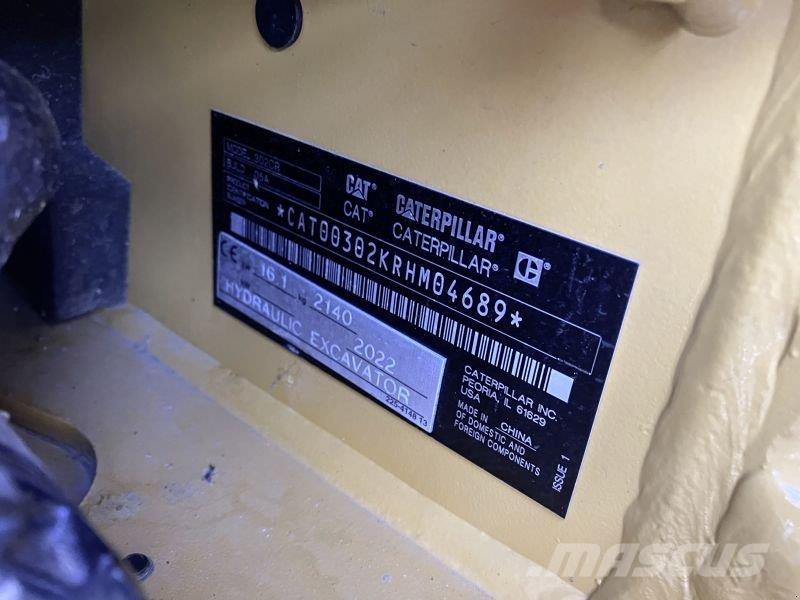 CAT 302CR-05A Колесни екскаватори