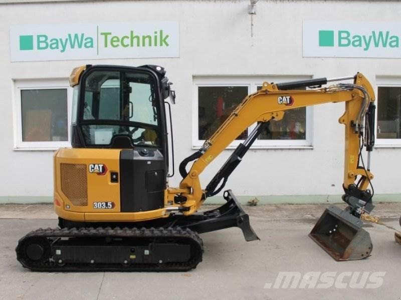 CAT 303.5 CR Мини екскаватори < 7 т
