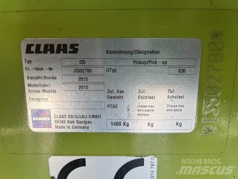 CLAAS Pick-Up Глави за комбайн