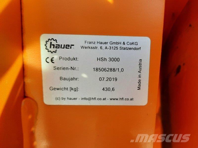 Hauer HSH 3000 Снегочистачки