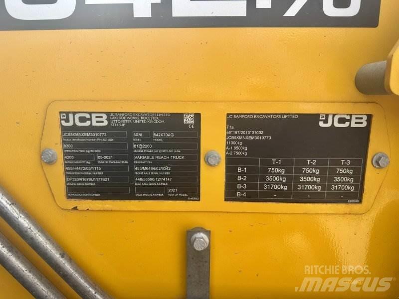 JCB 542-70 Телескопични товарачи