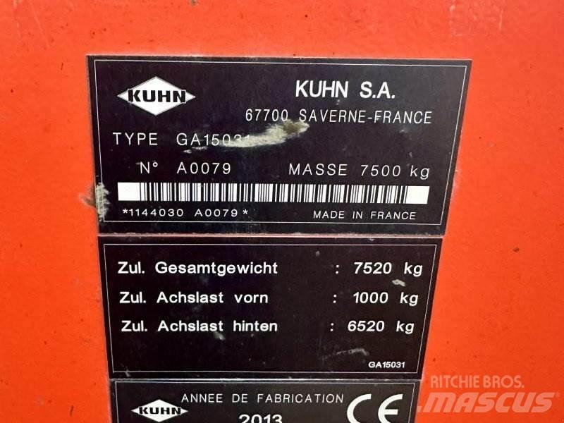 Kuhn GA 15031 Уиндроуърс/Косачки за сено и др.
