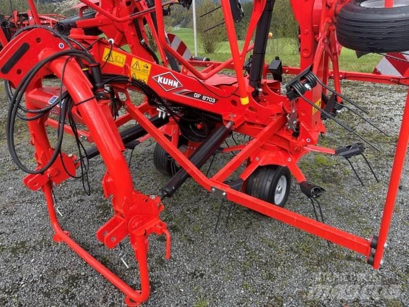 Kuhn GF 8703 Гребла и сенообръщачки