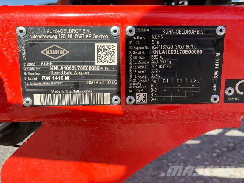Kuhn RW 1410M Машини за опаковане