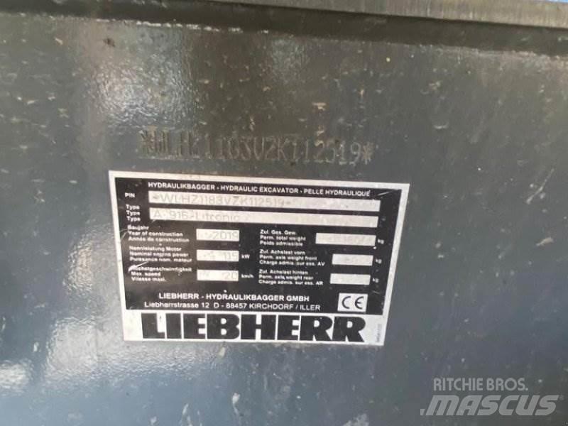Liebherr A 916 Колесни екскаватори