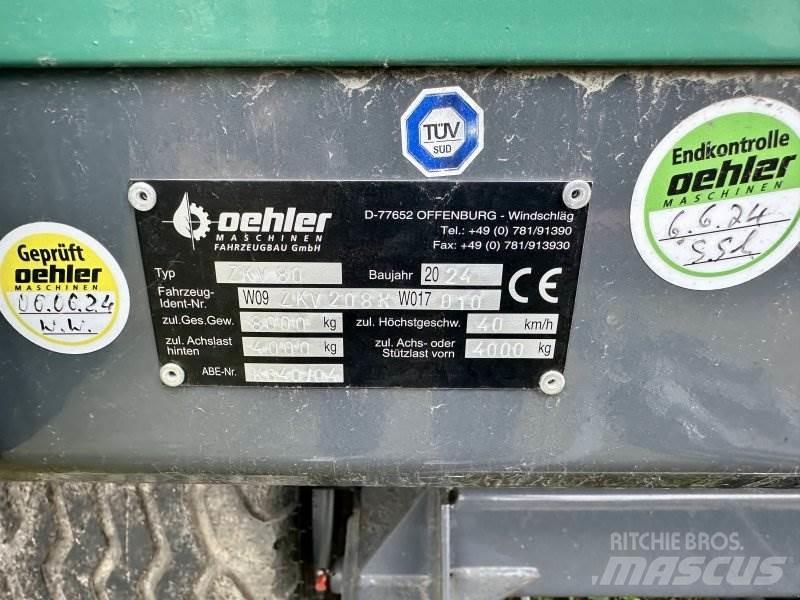 Oehler ZDK 80 Ремаркета самосвални