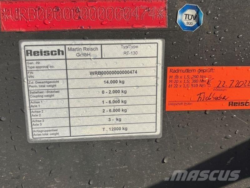 Reisch RT 130 Ремаркета самосвални