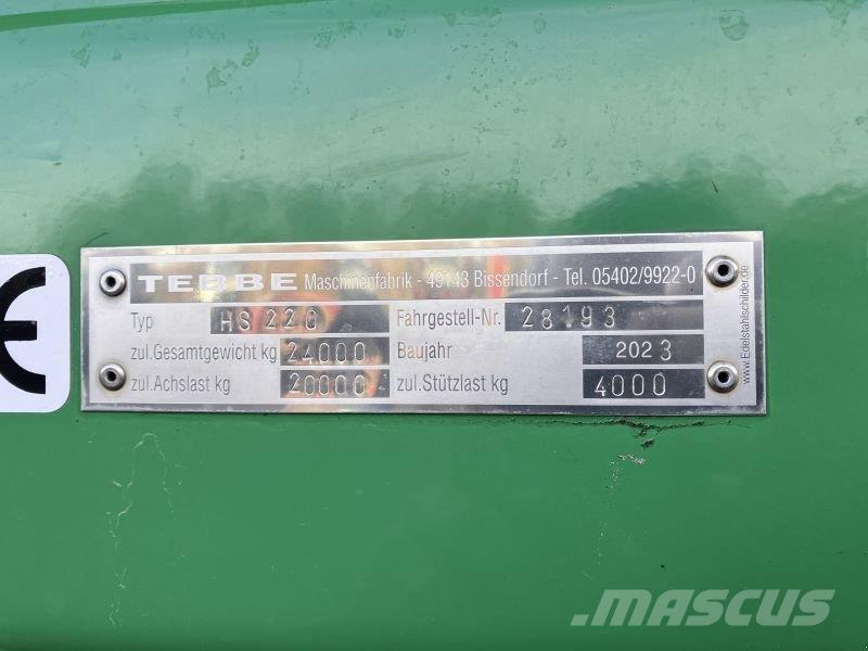 Tebbe HS 220 Напоителни системи