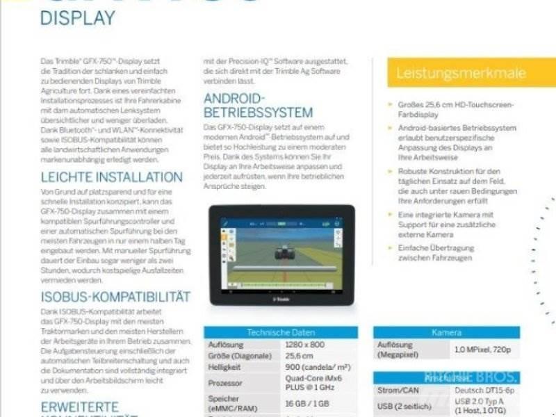 Trimble GFX 750 Селскостопанство - Други
