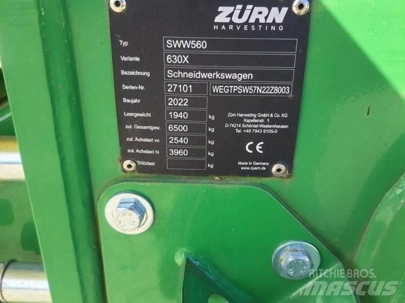 Zürn SWW 560 Глави за комбайн
