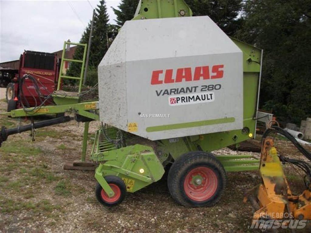 CLAAS VARIANT 280 Сламопреси за кръгли бали
