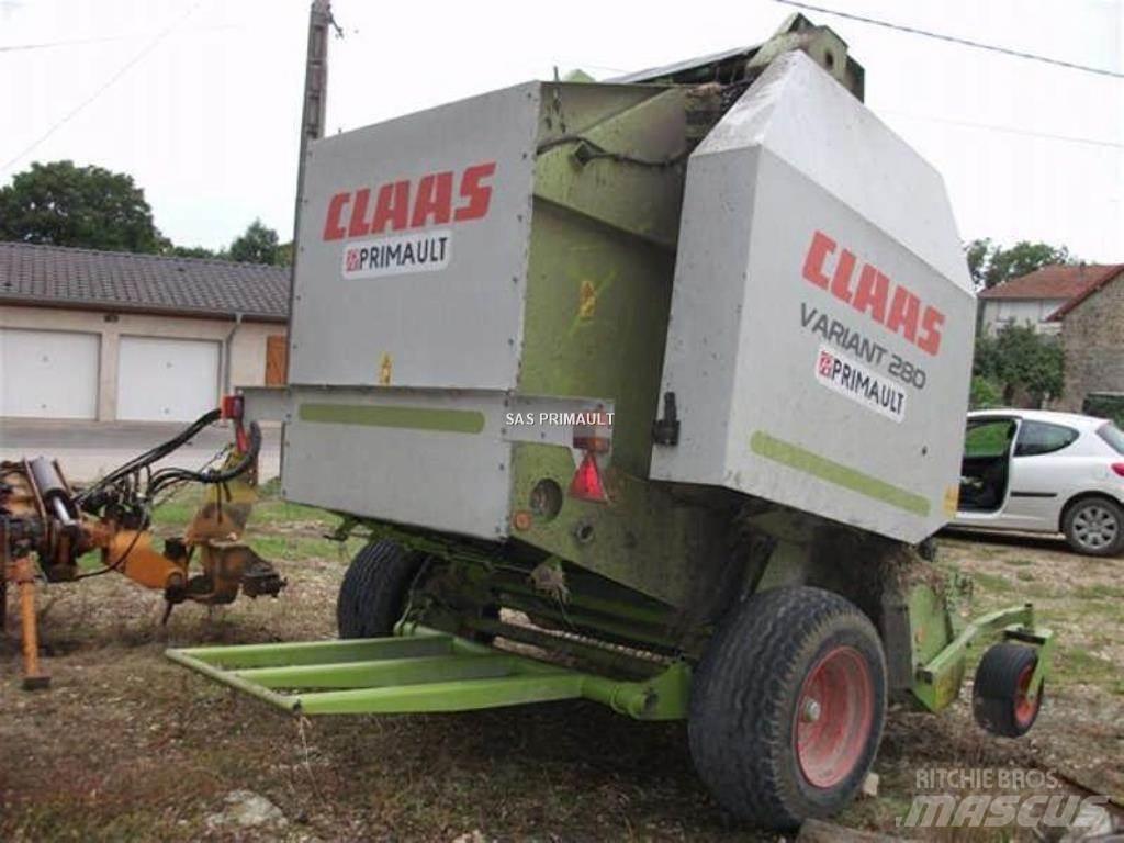 CLAAS VARIANT 280 Сламопреси за кръгли бали
