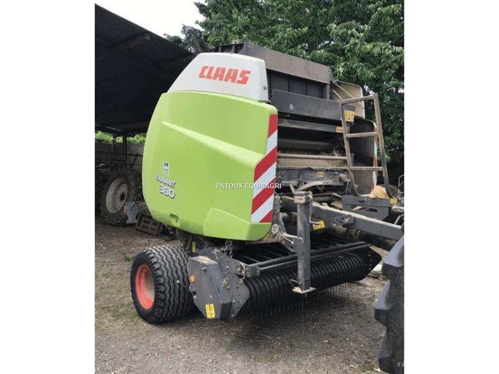 CLAAS VARIANT 380 Сламопреси за кръгли бали

