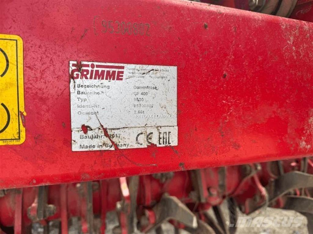 Grimme GF400 Брани и ротационни рали