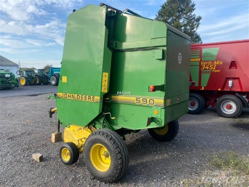John Deere 590 Сламопреси за кръгли бали
