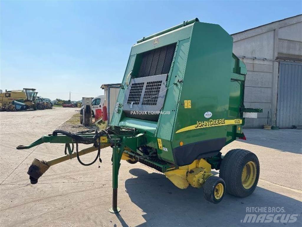 John Deere 592 Сламопреси за кръгли бали
