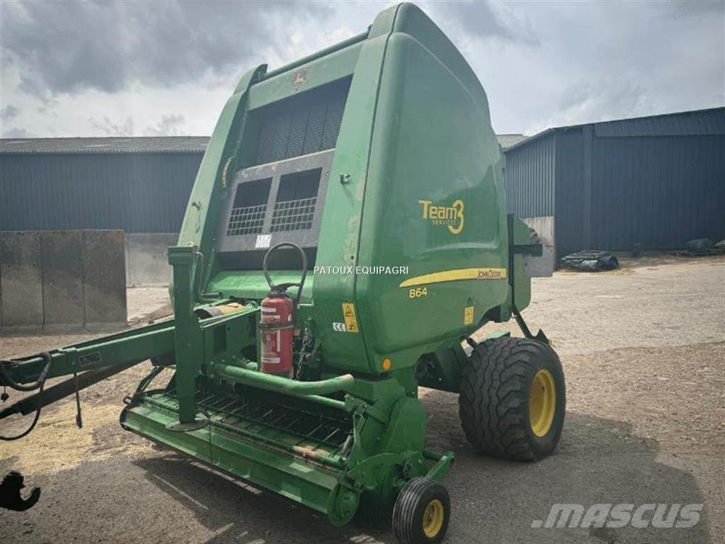 John Deere 864 Сламопреси за кръгли бали
