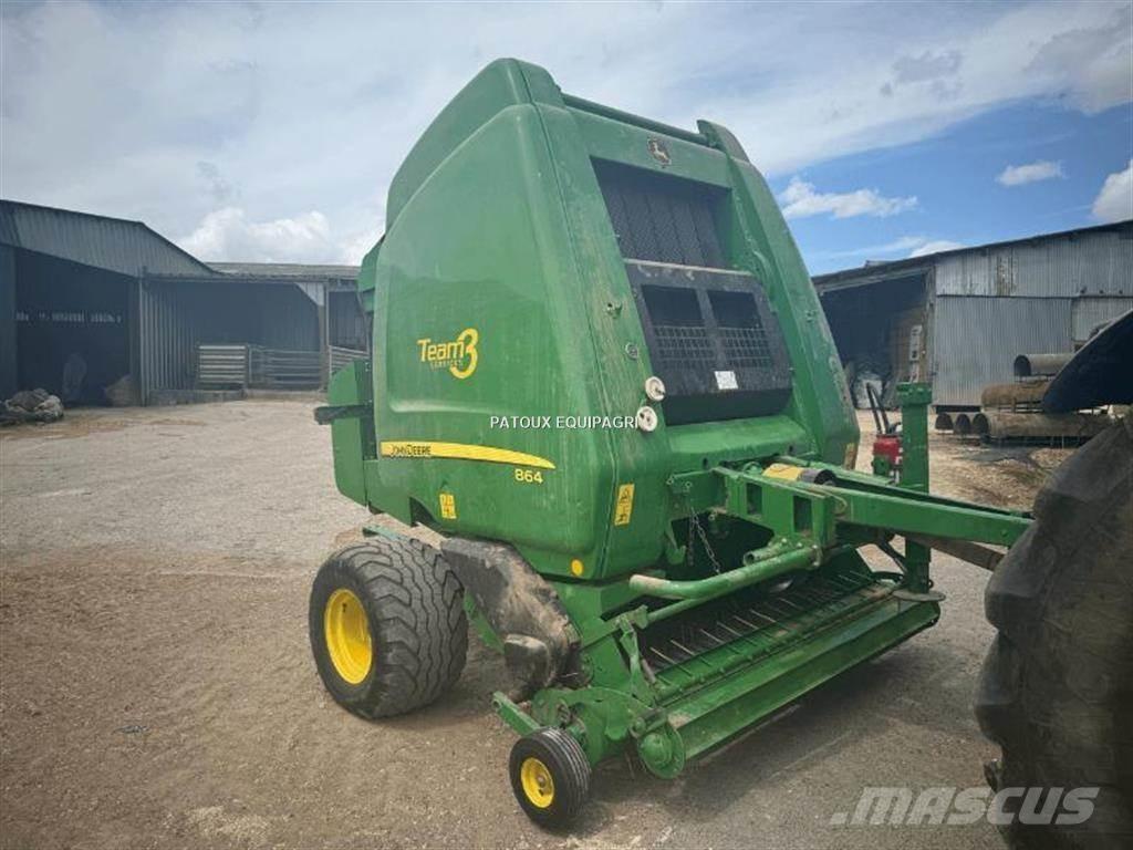 John Deere 864 Сламопреси за кръгли бали
