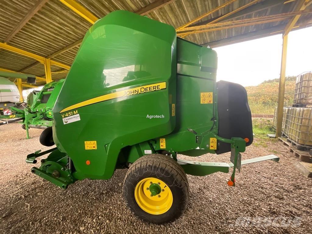 John Deere V451M Сламопреси за кръгли бали
