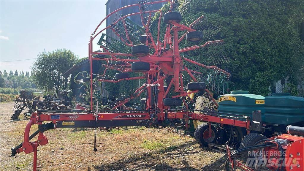 Kuhn GA 7501 Гребла и сенообръщачки