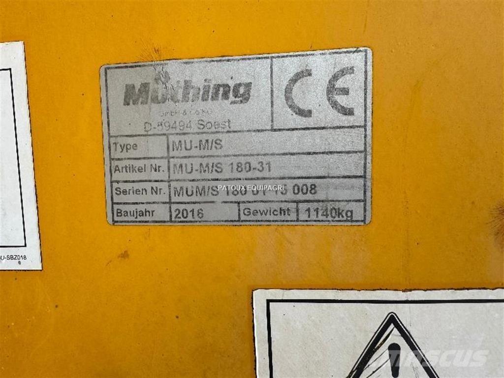 Müthing MU/MS-180 Брани и ротационни рали