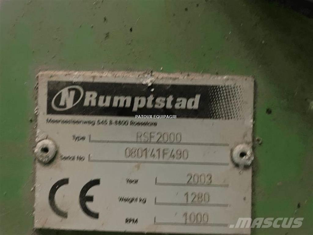 Rumpstad RSF2000 Брани и ротационни рали