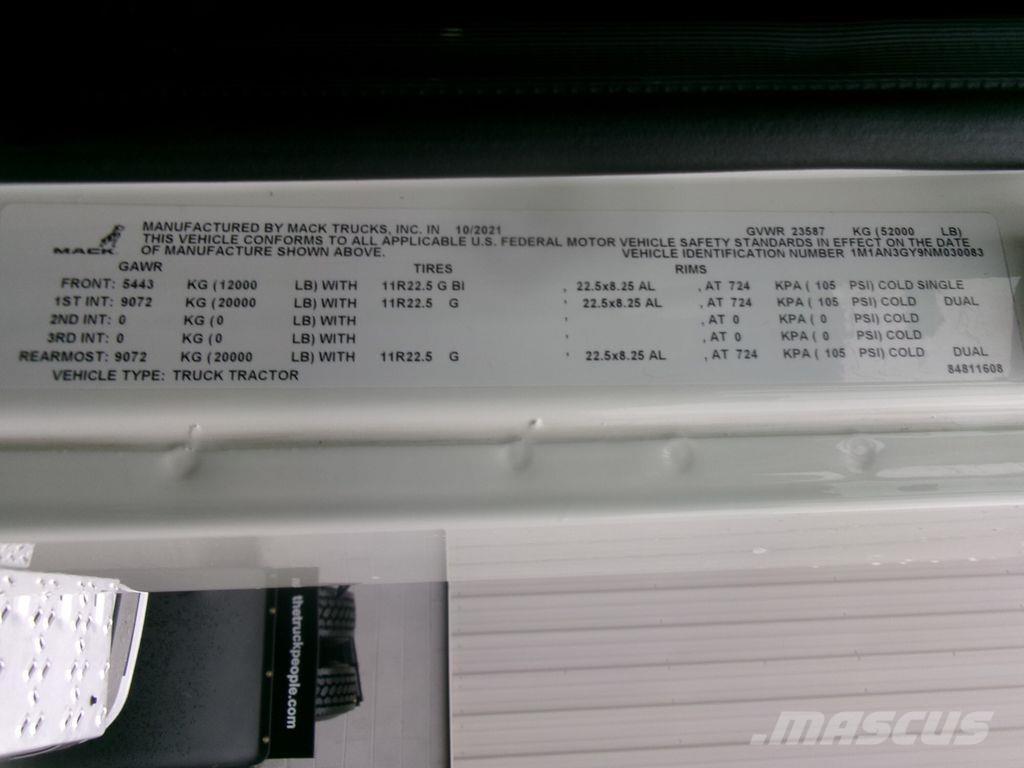 Mack AN64T Влекачи