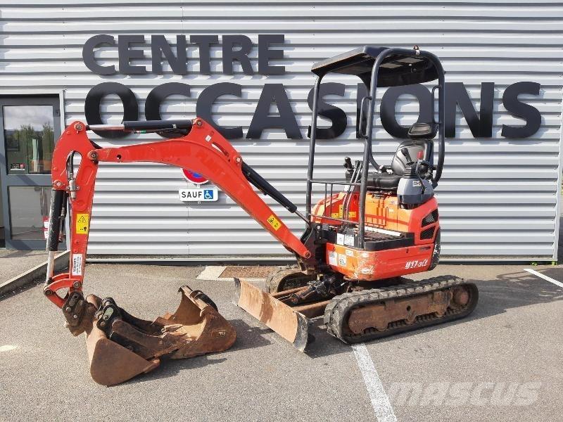 Kubota U17-3A Мини екскаватори < 7 т