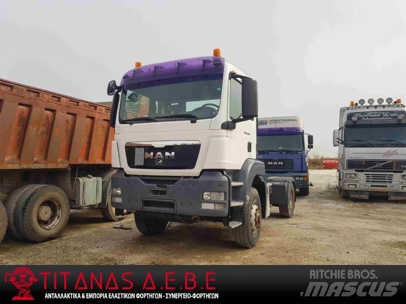 MAN 09 TGS 18.400 4X4 Влекачи