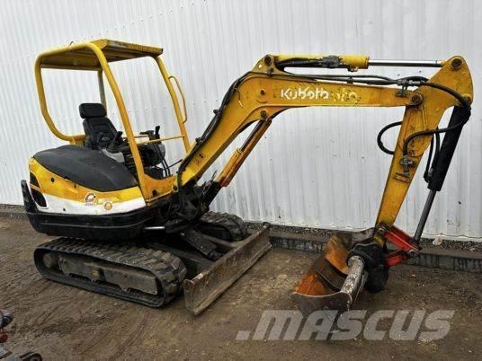 Kubota KX61-3 Canopy Мини екскаватори < 7 т