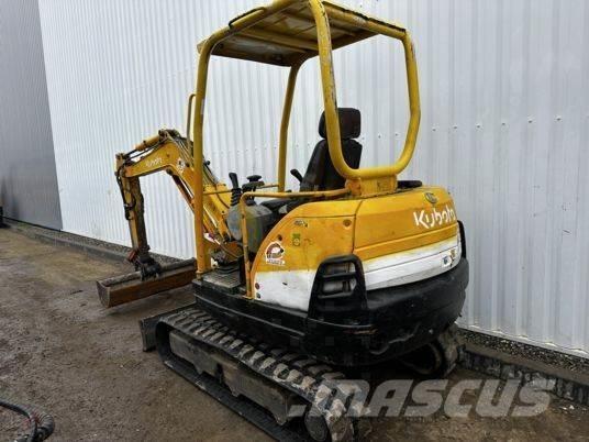Kubota KX61-3 Canopy Мини екскаватори < 7 т