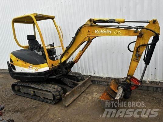 Kubota KX61-3 Canopy Мини екскаватори < 7 т