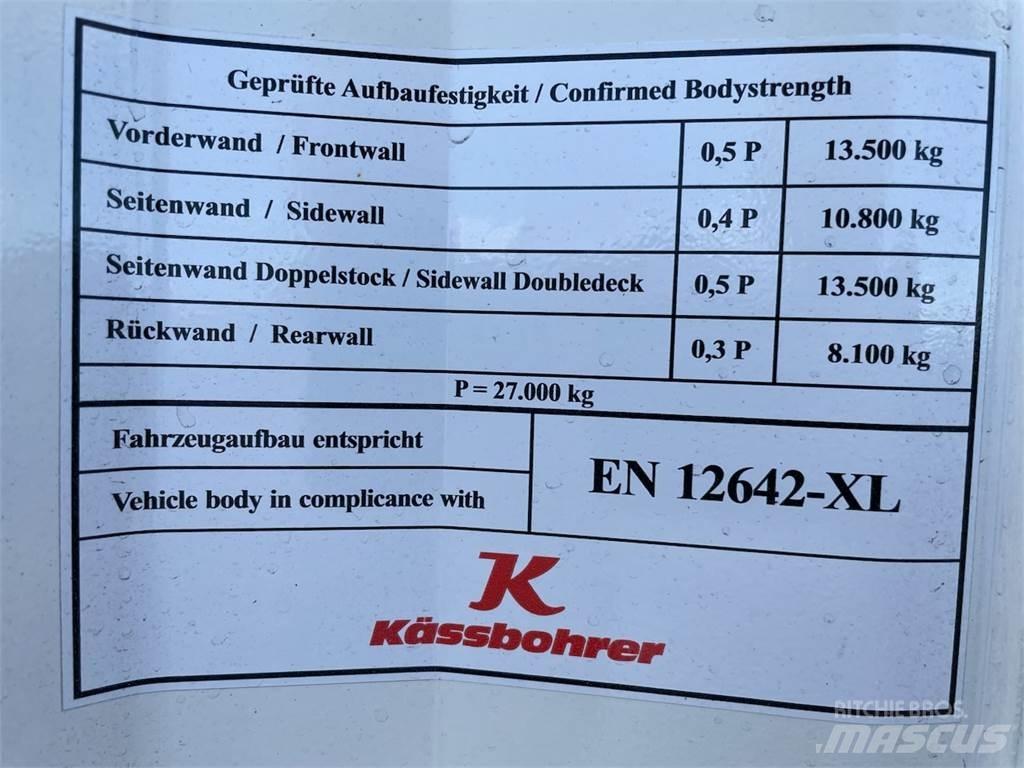 Kässbohrer SBT Полуремаркета фургони
