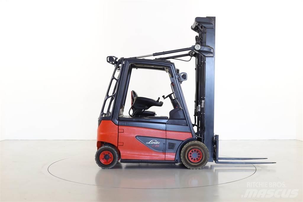 Linde E25-01 387 Електрически вилични кари-повдигачи