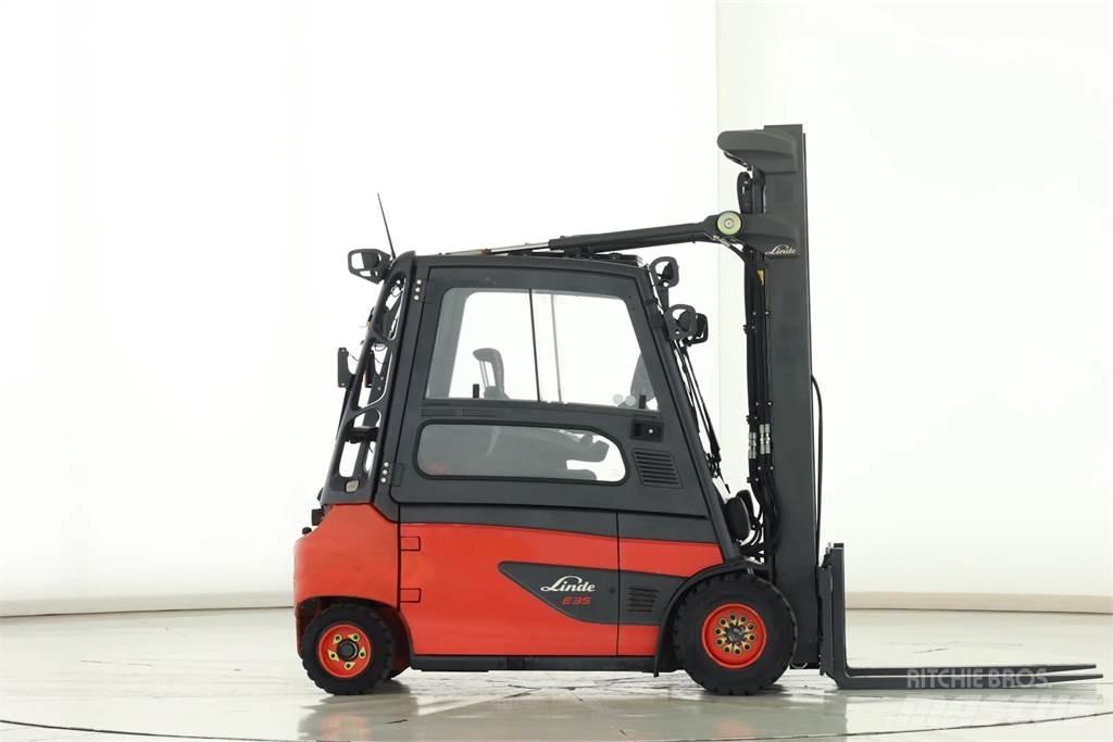 Linde E35L-01 Електрически вилични кари-повдигачи