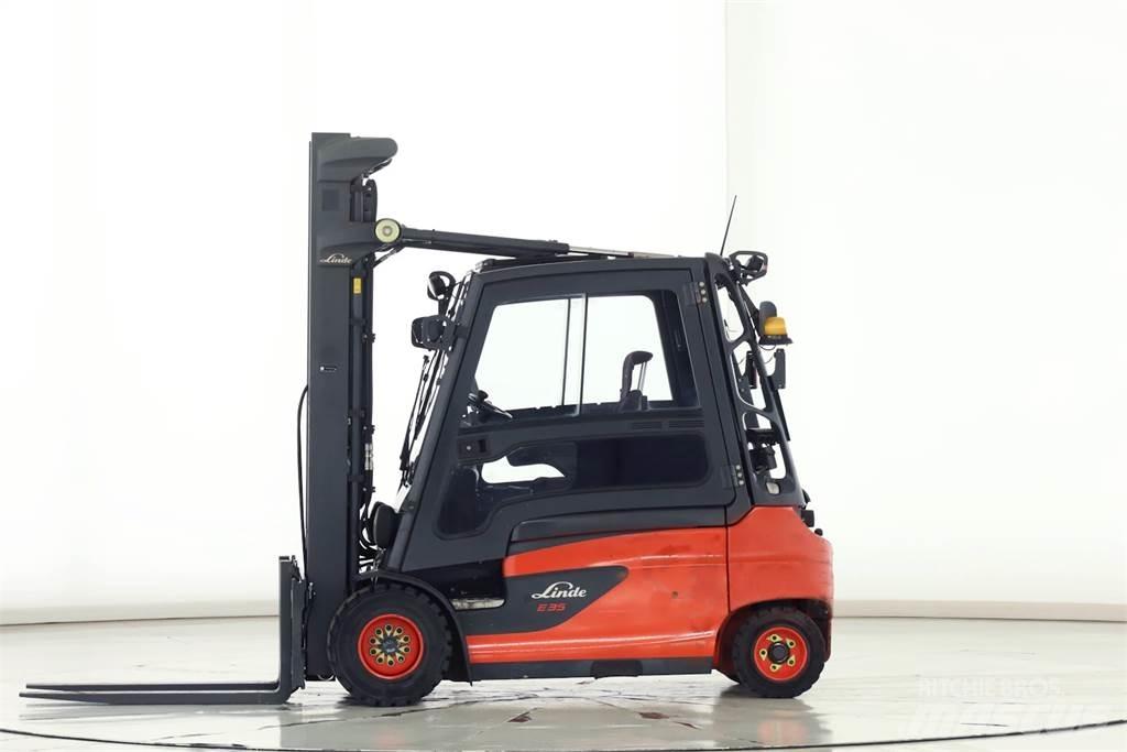 Linde E35L-01 Електрически вилични кари-повдигачи
