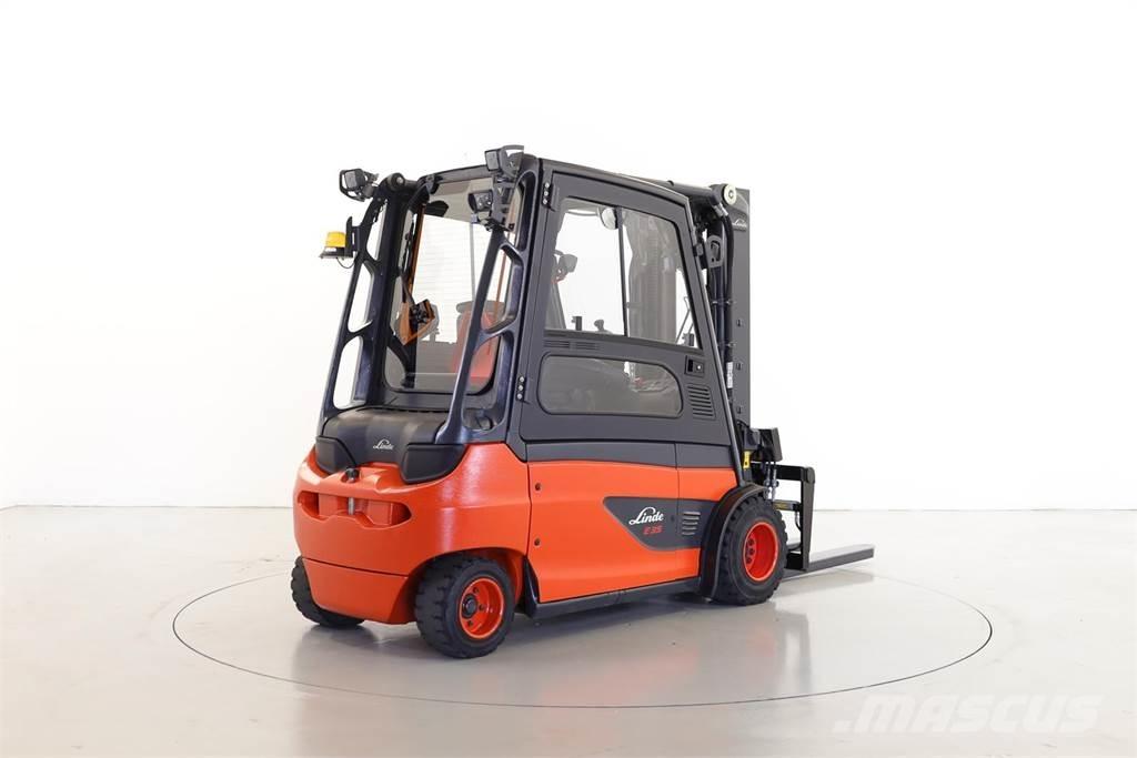 Linde E35L-01 Електрически вилични кари-повдигачи
