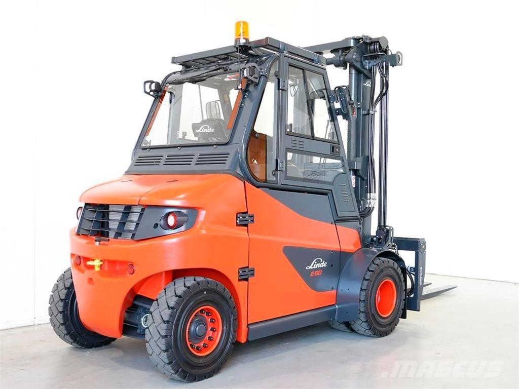 Linde E80/1279 Електрически вилични кари-повдигачи