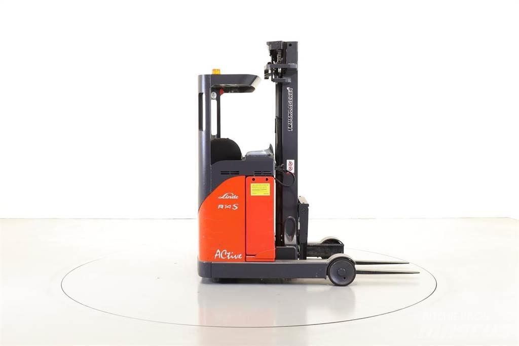 Linde R14S Activ Ретрак/ Високоповдигач с изместване на вилката напред