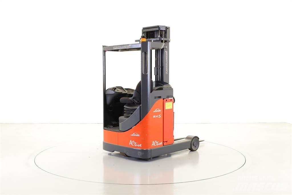 Linde R14S Activ Ретрак/ Високоповдигач с изместване на вилката напред