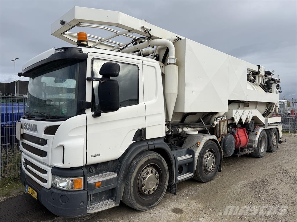 Scania P450 Euro6 Комби / вакуум камиони
