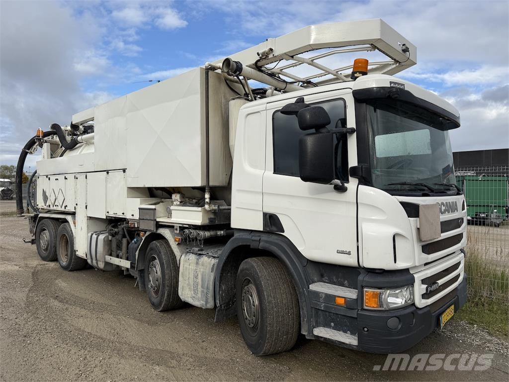 Scania P450 Euro6 Комби / вакуум камиони

