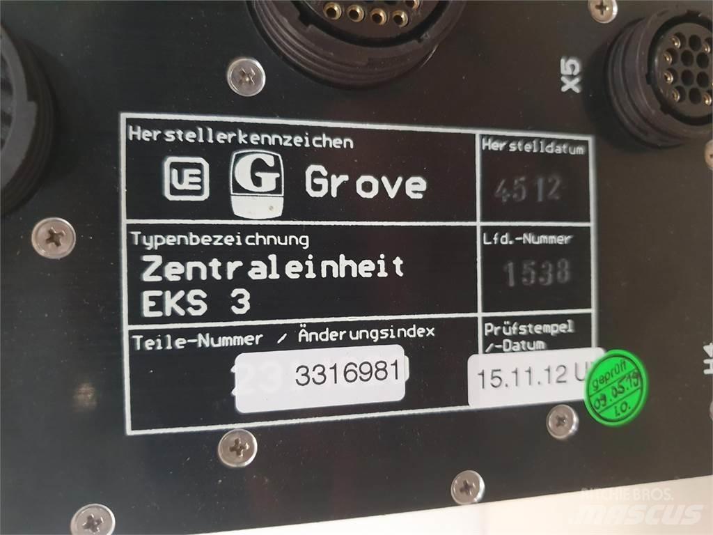 Grove EKS 3 LMB Части и оборудване за кранове
