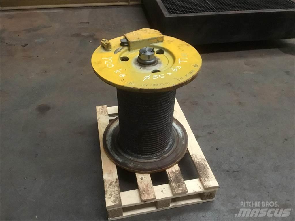 Grove GMK 3055 winch Части и оборудване за кранове

