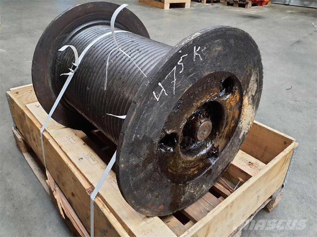 Krupp KMK 4070 winch Части и оборудване за кранове
