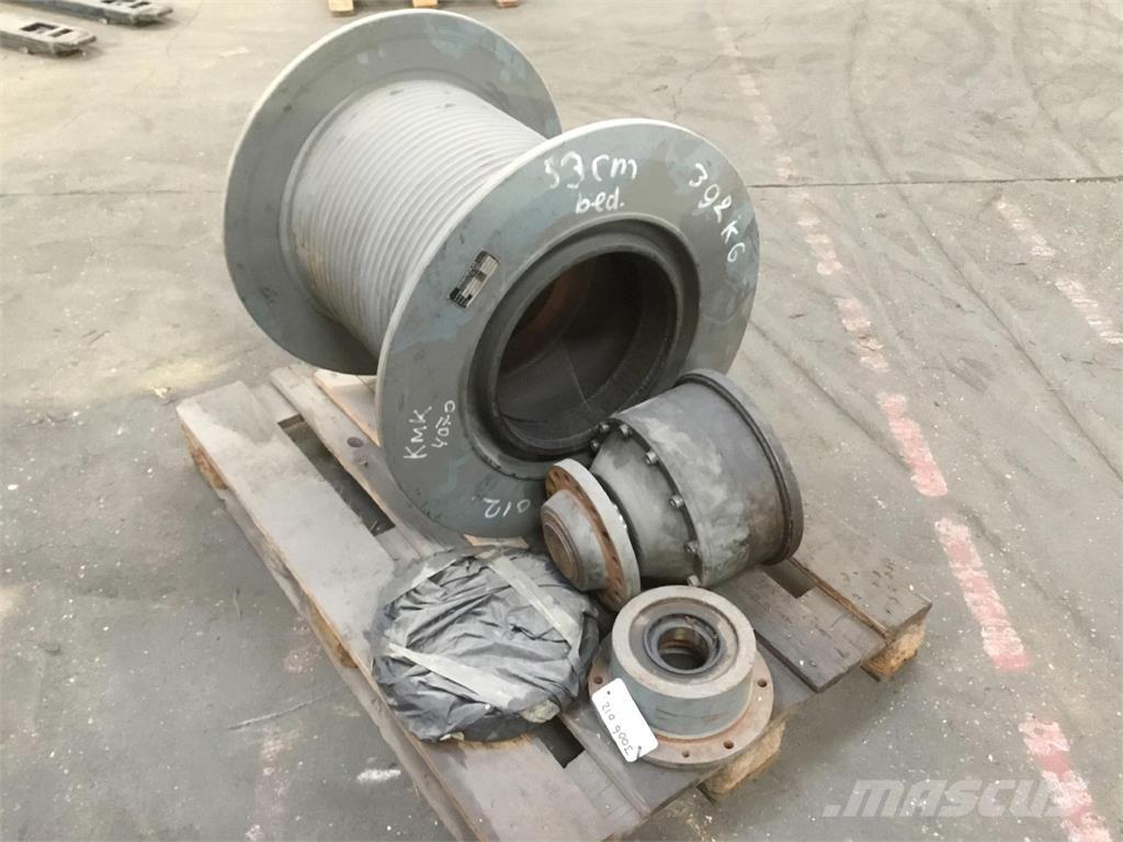 Krupp KMK 4070 winch Части и оборудване за кранове
