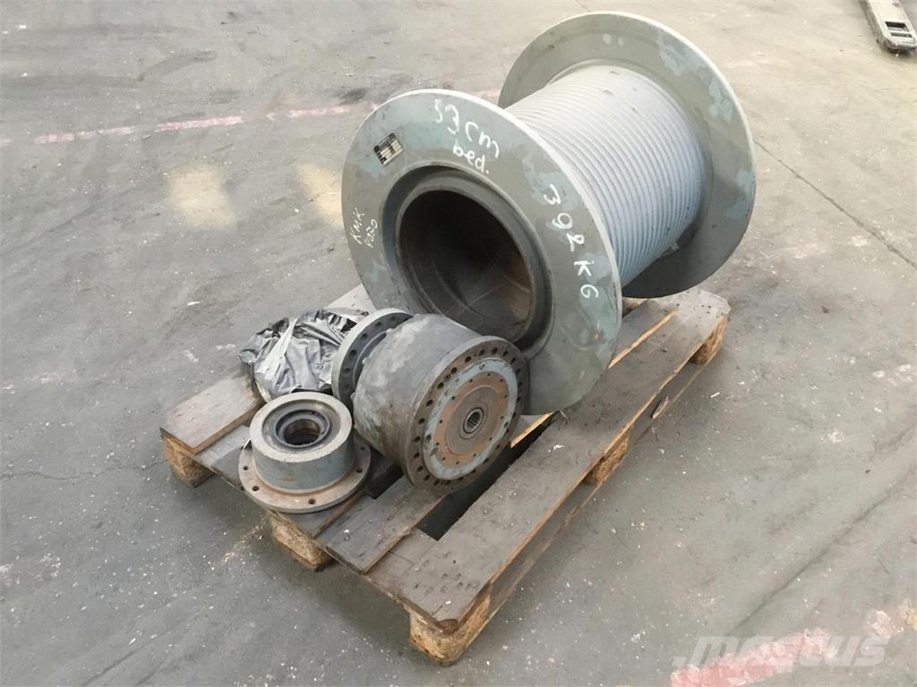Krupp KMK 4070 winch Части и оборудване за кранове
