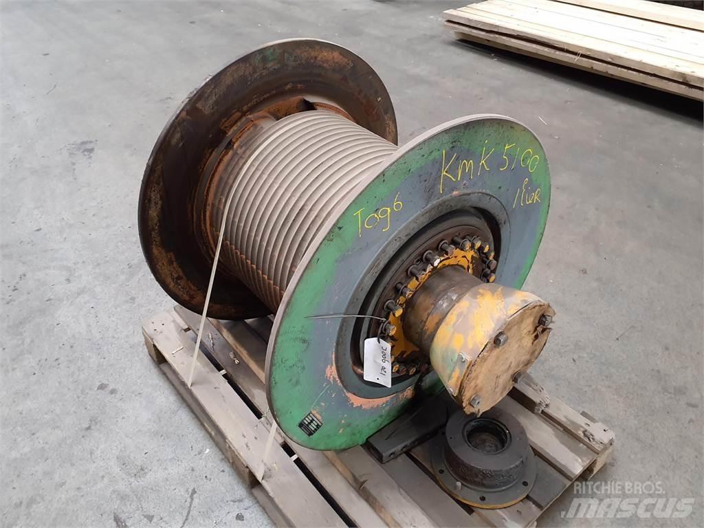 Krupp KMK 5100 winch Части и оборудване за кранове
